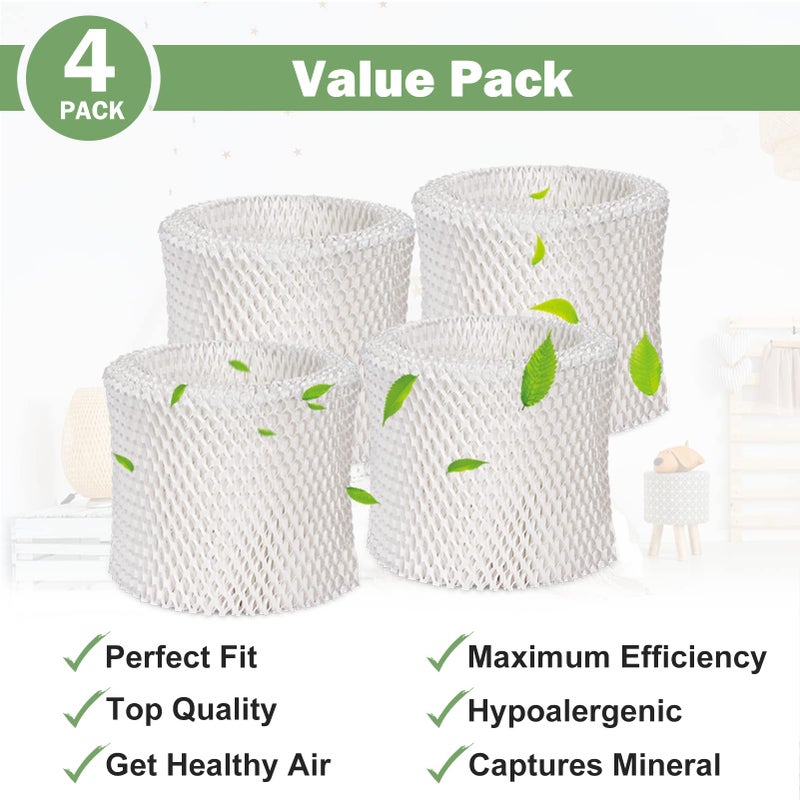 Future Way HC-888 Humidifier Filter C Compatible with Walgreens Cool Mist Humidifier, Honeywell HC 888 Series, HCM 890 Series, 4-Pack - Image 2
